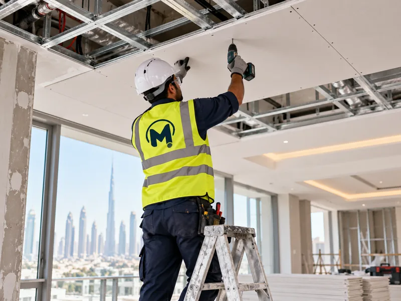 Service – Gypsum & Ceiling card